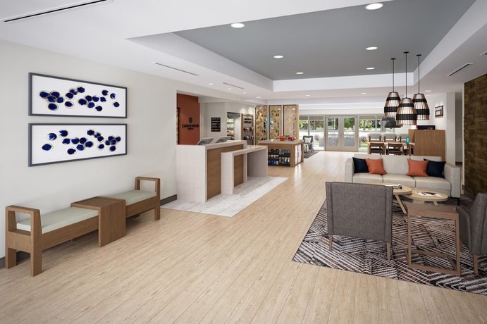 Imagen de los interiores del Hotel Candlewood Suites Kingston West, An Ihg. Foto 13