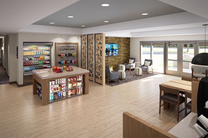 Imagen del bar/restaurante del Hotel Candlewood Suites Kingston West, An Ihg. Foto 3