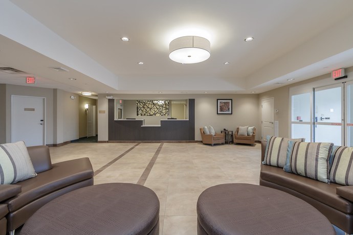 Imagen del bar/restaurante del Hotel Candlewood Suites Mishawaka North, An Ihg. Foto 4