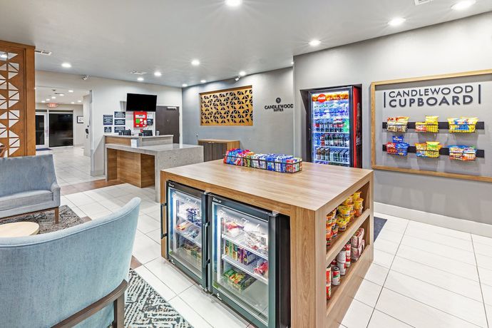 Imagen del bar/restaurante del Hotel Candlewood Suites Muskogee, An Ihg. Foto 3