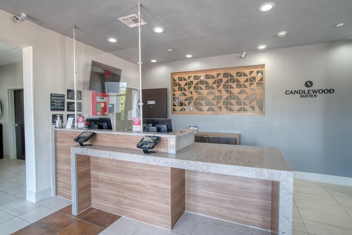 Imagen del bar/restaurante del Hotel Candlewood Suites Muskogee, An Ihg. Foto 4