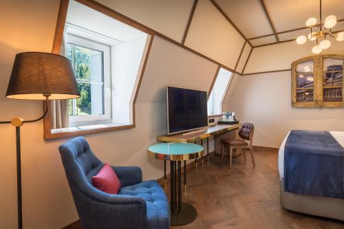 Imagen de la habitación del Hotel Canfranc Estación, A Royal Hideaway - Gran Lujo. Foto 18