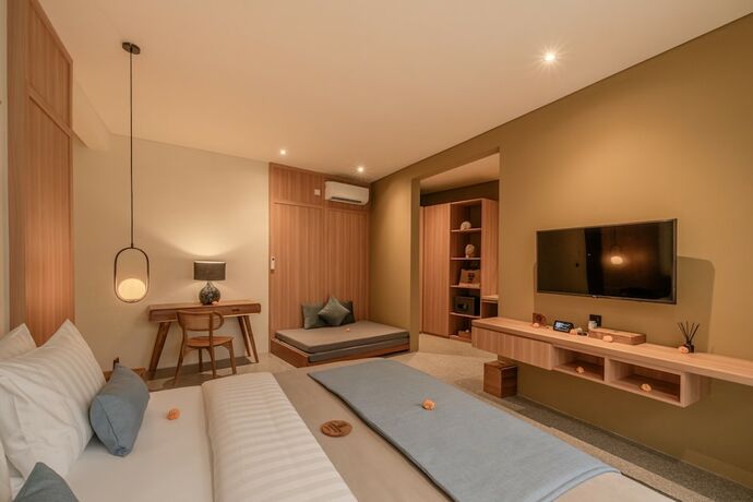 Imagen de la habitación del Hotel Canggu Cabana Resort By Ini Vie Hospitality. Foto 14