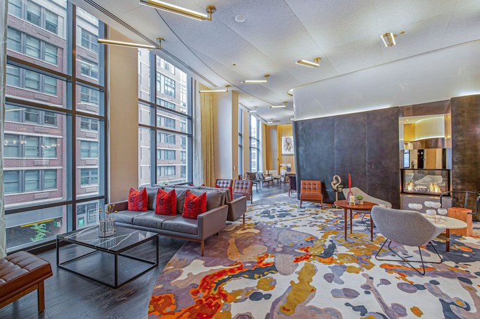 Imagen de los interiores del Hotel Canopy by Hilton Jersey City Arts District. Foto 17