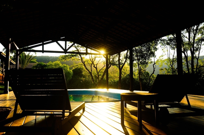 Imagen de la piscina del Hotel Canto da Floresta Ecoresort, Monte Alegre do Sul. Foto 19