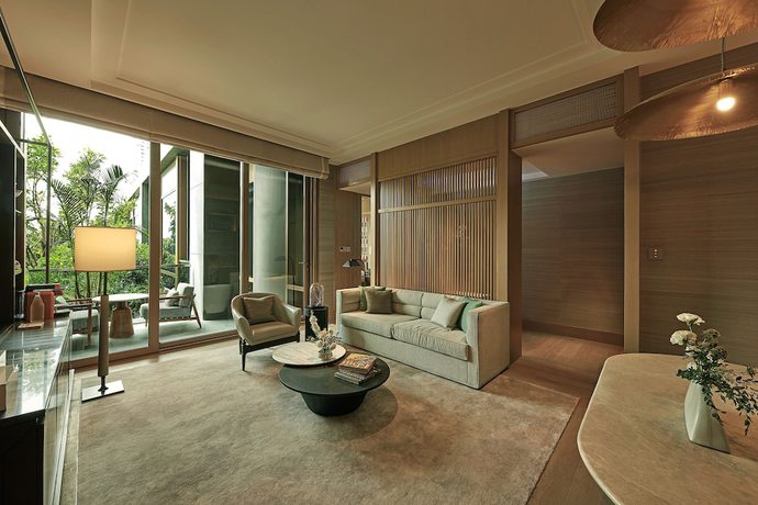 Imagen de la habitación del Hotel Capella Bangkok. Foto 11