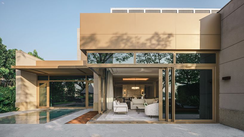 Imagen de la habitación del Hotel Capella Bangkok. Foto 18