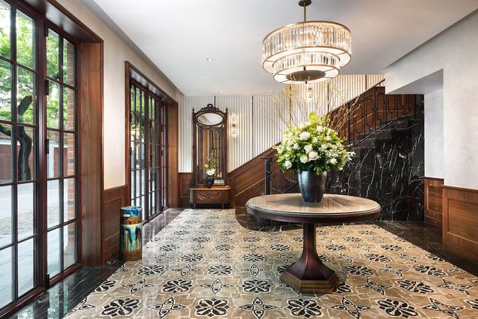 Imagen de los interiores del Hotel Capella Shanghai, Jian Ye Li. Foto 17