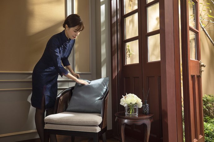 Imagen de los interiores del Hotel Capella Shanghai, Jian Ye Li. Foto 19