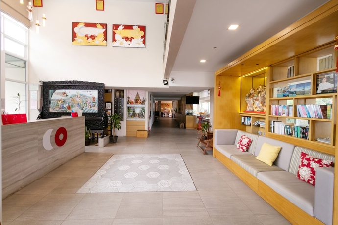 Imagen de los interiores del Hotel Capital O 1008 Golden Beach Boutique Resort. Foto 17