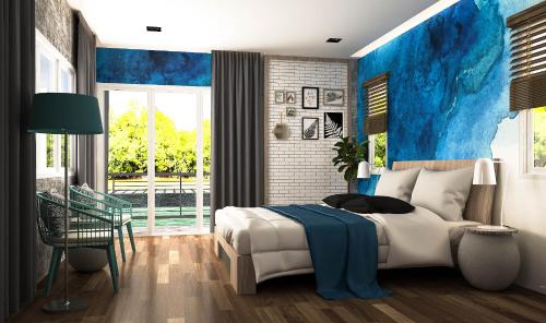 Imagen de la habitación del Hotel Capital O 729 Amantra Lake View Resort. Foto 4