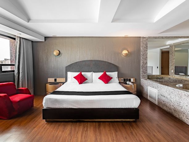 Imagen de la habitación del Hotel Capital O Andrade, Mexico City. Foto 10