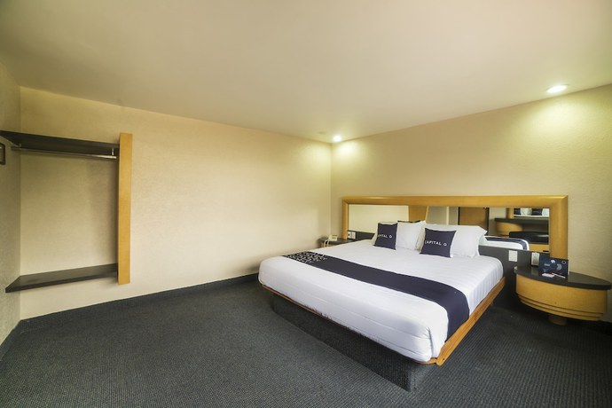 Imagen de la habitación del Hotel Capital O Autoparador Del Valle,centro Industrial Tlalnepantla. Foto 6