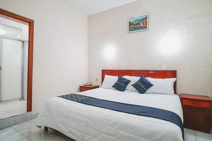 Imagen de la habitación del Hotel Capital O Balun Canan, Tuxtla Guti&eacute;rrez. Foto 2