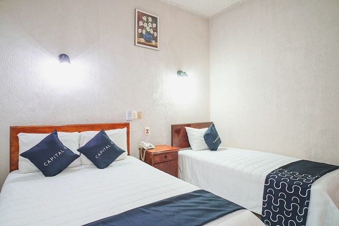 Imagen de la habitación del Hotel Capital O Balun Canan, Tuxtla Guti&eacute;rrez. Foto 3