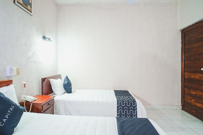 Imagen de la habitación del Hotel Capital O Balun Canan, Tuxtla Guti&eacute;rrez. Foto 11