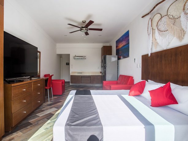 Imagen de la habitación del Hotel Capital O Cancun Ocean View, Cancún. Foto 6