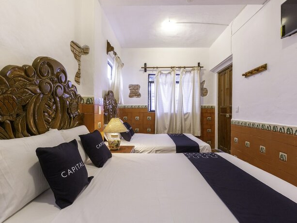 Imagen de la habitación del Hotel Capital O Posada La Casa De La Tia, Oaxaca. Foto 20
