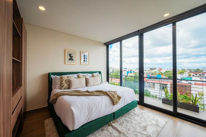 Imagen de la habitación del Hotel Capitalia Living - Apartments- Del Valle. Foto 17