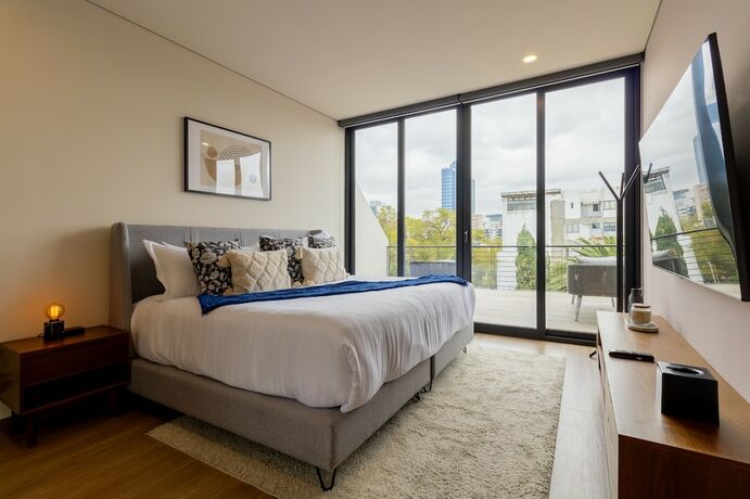 Imagen de la habitación del Hotel Capitalia Living - Apartments- Del Valle. Foto 18