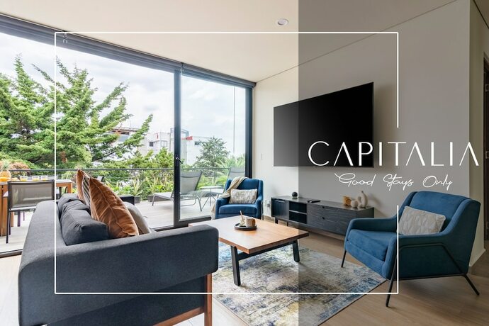 Imagen de la habitación del Hotel Capitalia Living - Apartments- Del Valle. Foto 19