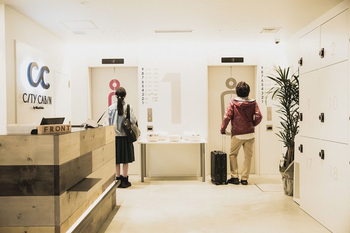 Imagen de los interiores del Hotel Capsule Citycabin Susukino. Foto 18