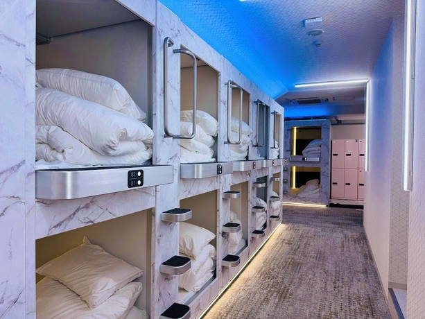Imagen de la habitación del Hotel Capsule Hostel Beppu Tower. Foto 7