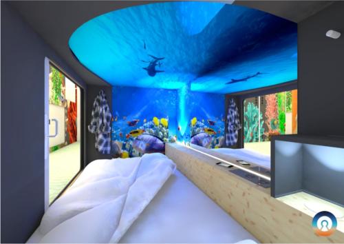 Imagen de la habitación del Hotel Capsule by Hyve Basel City. Foto 4