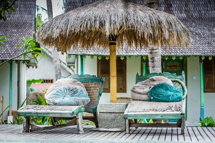 Imagen general del Hotel Captain Coconuts Gili Air. Foto 1