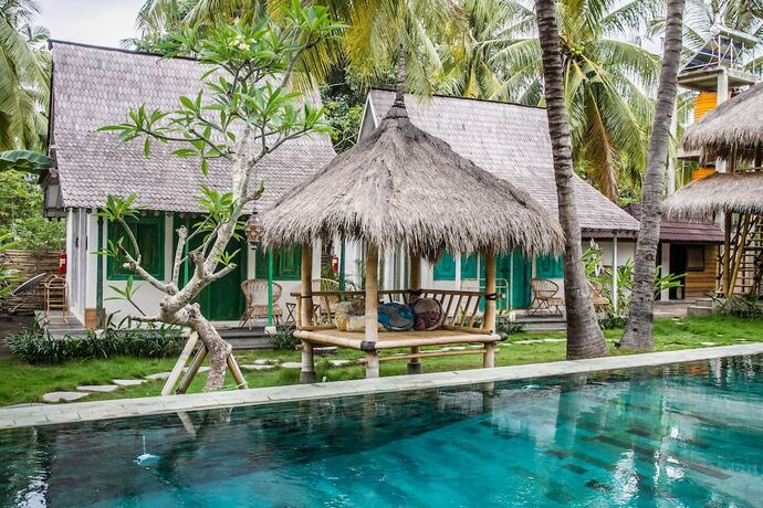 Imagen general del Hotel Captain Coconuts Gili Air. Foto 4