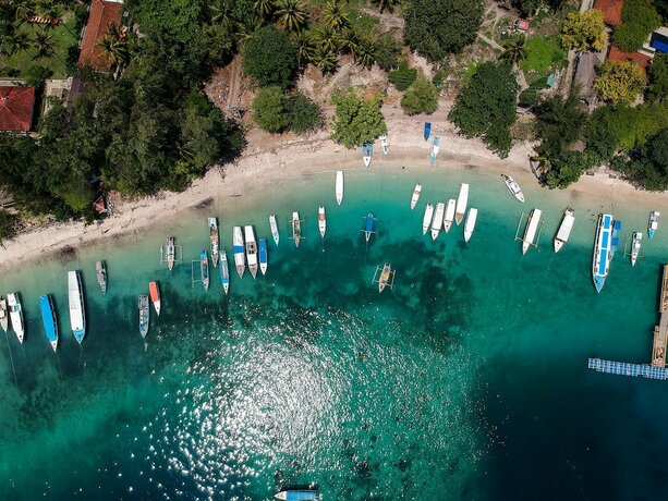 Imagen general del Hotel Captain Coconuts Gili Air. Foto 9