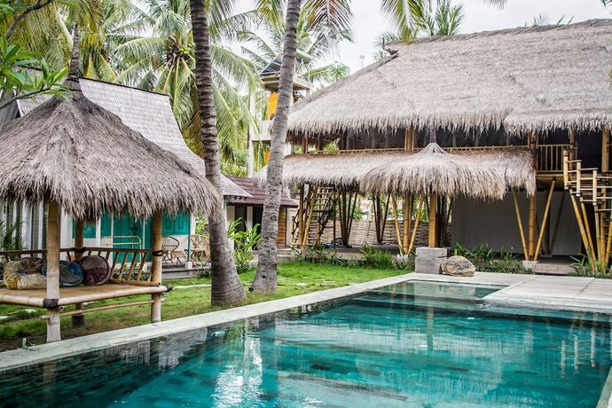 Imagen general del Hotel Captain Coconuts Gili Air. Foto 12