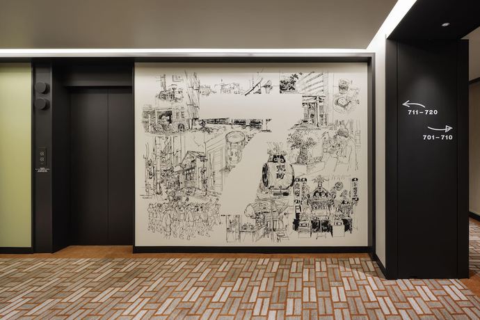 Imagen de los interiores del Hotel Caption by Hyatt Kabutocho Tokyo. Foto 7