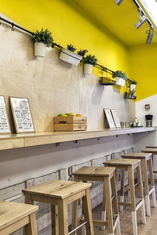 Imagen del bar/restaurante del Hotel Carat Boutique. Foto 6