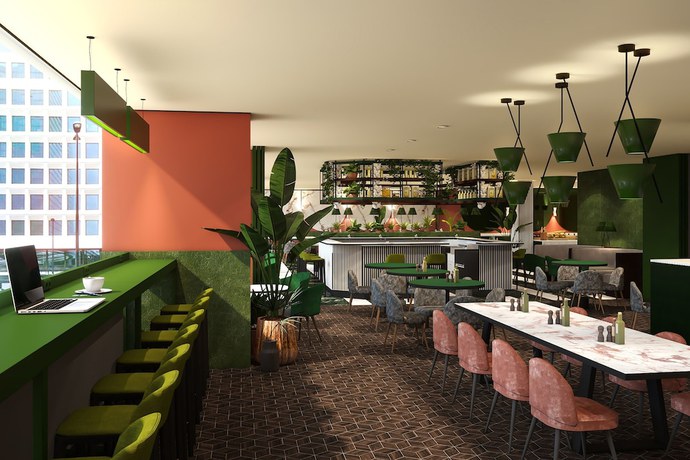 Imagen del bar/restaurante del Hotel Cardo Brussels, Autograph Collection. Foto 4