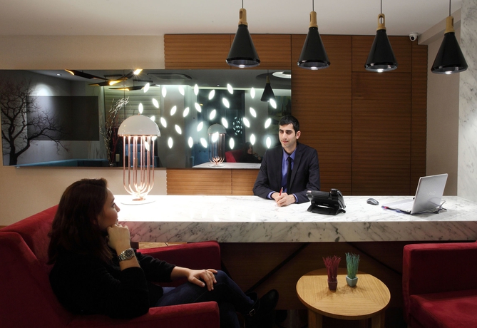 Imagen de los interiores del Hotel Carina Park Suites Nisantasi. Foto 14