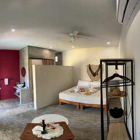 Imagen de la habitación del Hotel Carlitos Tulum. Foto 15