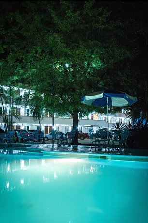 Imagen de la piscina del Hotel Carlos V, Campeche. Foto 19