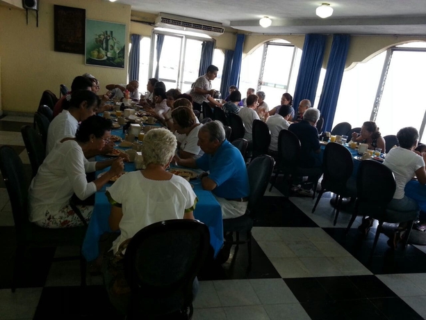 Imagen del bar/restaurante del Hotel Carlos V, Campeche. Foto 4