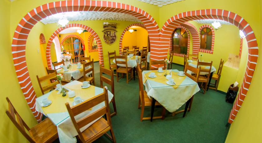 Imagen del bar/restaurante del Hotel Carlos V, Cusco. Foto 6
