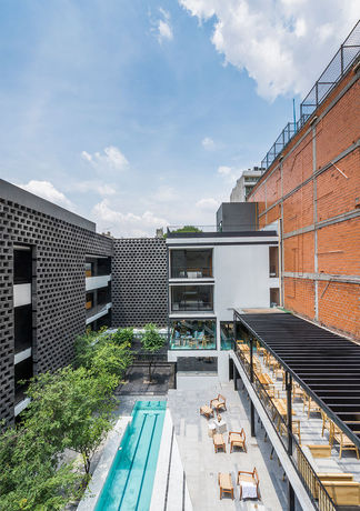 Imagen general del Hotel Carlota, Ciudad de M&eacute;xico. Foto 4