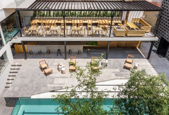 Imagen general del Hotel Carlota, Ciudad de M&eacute;xico. Foto 10