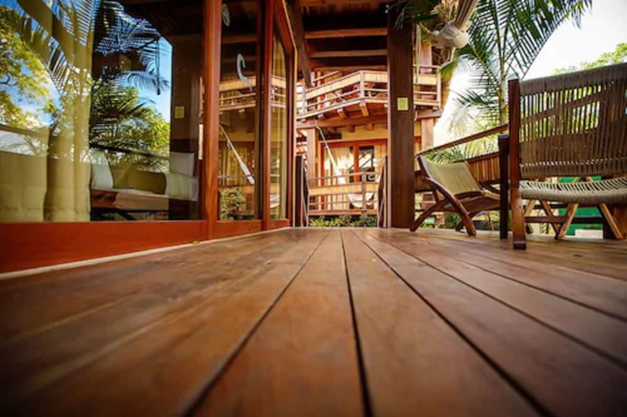 Imagen de la habitación del Hotel Carolina Bacalar. Foto 17