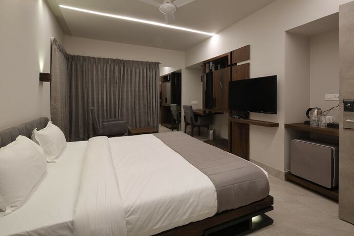 Imagen de la habitación del Hotel Carrefour. Foto 7