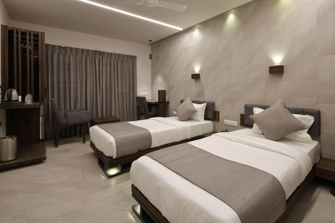 Imagen de la habitación del Hotel Carrefour. Foto 16