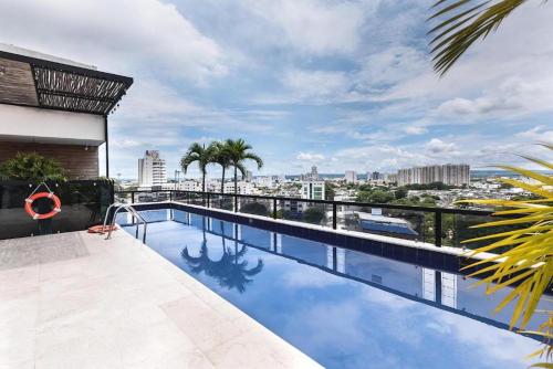Imagen de la piscina del Hotel Cartagena DC. Foto 19