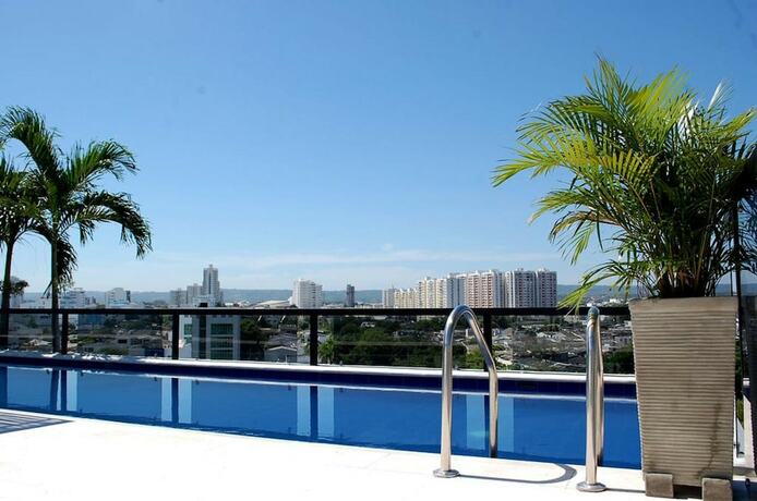Imagen de la piscina del Hotel Cartagena Distrito Cultural. Foto 30