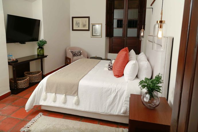 Imagen de la habitación del Hotel Casa Angeles. Foto 11