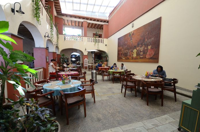 Imagen del bar/restaurante del Hotel Casa Antigua, Oaxaca de Ju&aacute;rez. Foto 2
