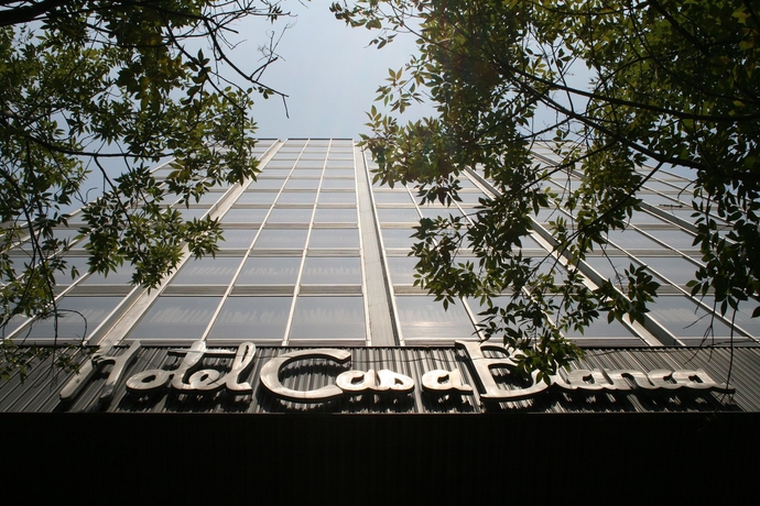 Imagen de los exteriores del Hotel Casa Blanca, Ciudad de México. Foto 7